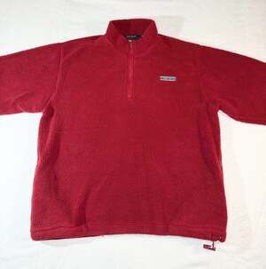 Vintage Harley-Davidson Eagle Back Sherpa Fleece 1/4 Zip Pullover Men's XXL